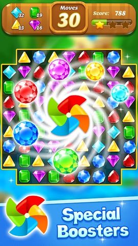 Screenshot 5: Jewel & Gems Mania 2020 - Match In Temple & Jungle