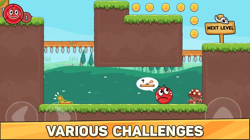 Screenshot 2: Bounce Ball 6: Roller Ball 6