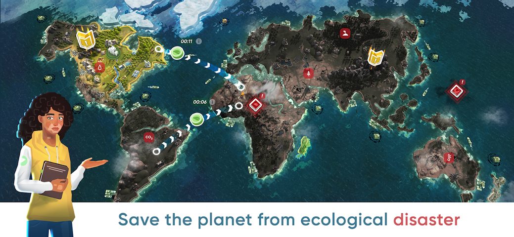 Screenshot 1: ECO inc. Save the Earth Planet