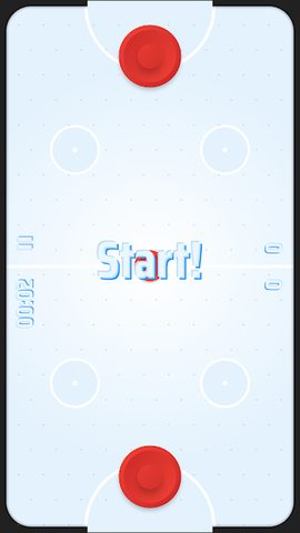 Screenshot 1: Air Hockey - Classic