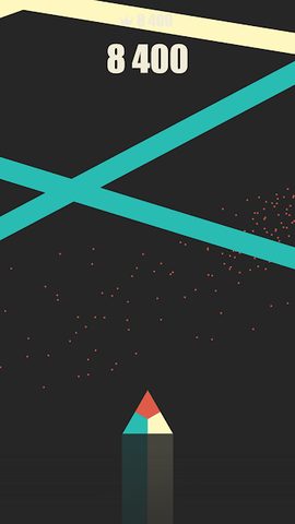 Screenshot 3: Trigon FRVR - Match the Color and Break the Walls