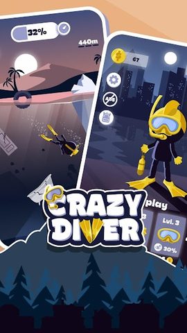 Screenshot 1: Crazy Diver