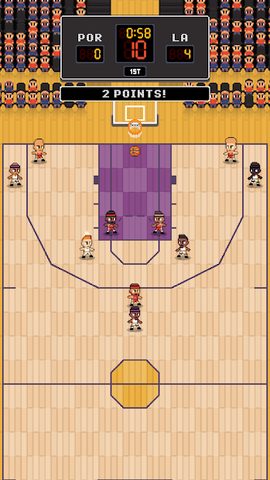 Screenshot 2: Hoop League Tactics