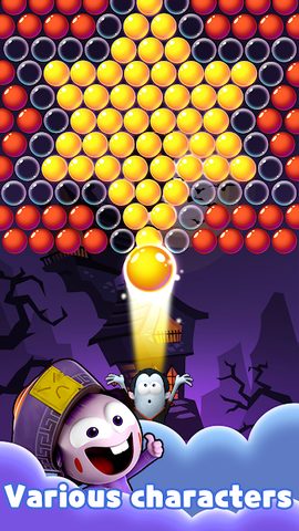 Screenshot 4: SPOOKIZ PANG: Bubble Shooting