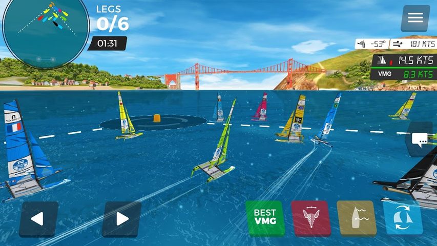 Screenshot 8: Virtual Regatta Inshore