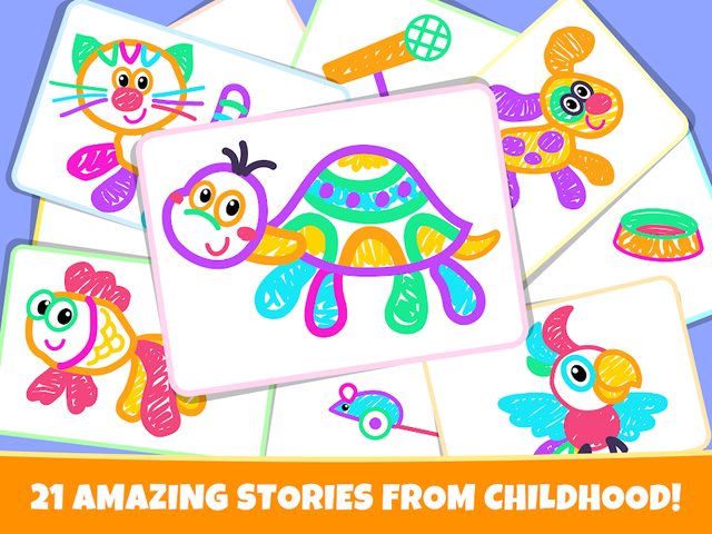 Screenshot 21: Pets Drawing for Kids and Toddlers games Preschool