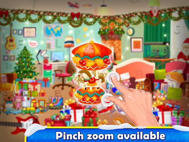 Screenshot 10: Christmas Hidden Objects : Alphabets & Numbers