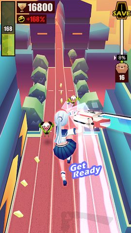 Screenshot 4: Slash & Girl - Endless Run