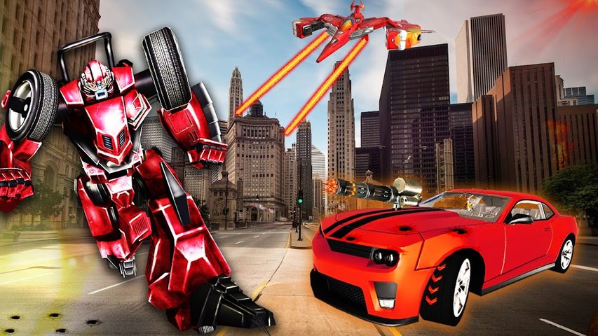 Screenshot 7: Robot Formula Car Transform: Drone Shooting War