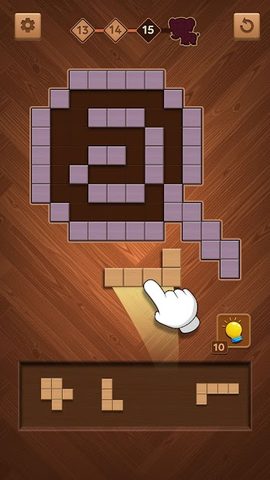 Screenshot 5: Jigsaw Wood Block Puzzle