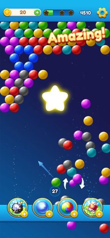 Screenshot 1: Bubble Shooter Relaxing 4+