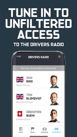 Screenshot 3: Formula E App