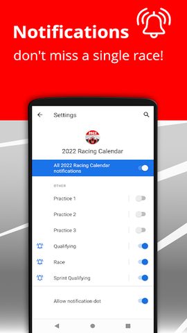 Screenshot 17: Racing Calendar + Ranking 2022