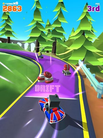 Screenshot 12: Blocky Racer - Endless Racing