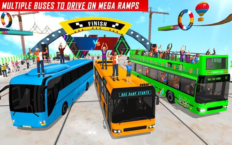 Screenshot 5: Bus Ramp Stunt Games Offline