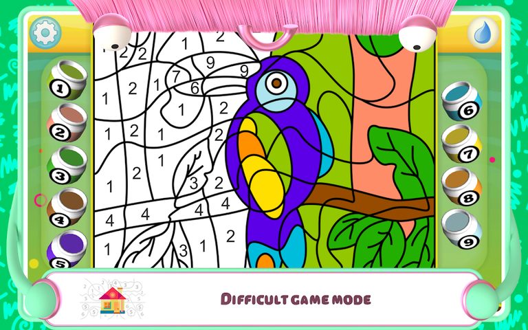 Screenshot 12: Color by Numbers - Animals