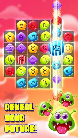 Screenshot 1: Clash of Zodiac Signs - Match 3 Puzzle & Horoscope