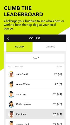 Screenshot 5: Zepp Golf Swing Analyzer