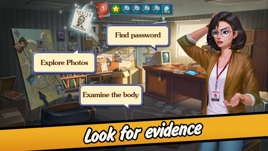 Screenshot 2: Solitaire Crime Stories