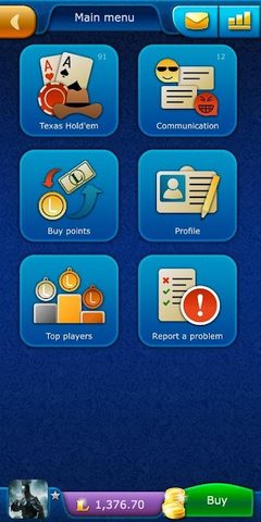 Screenshot 1: Poker LiveGames online