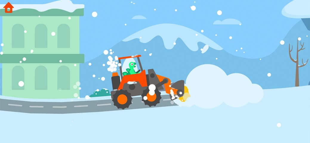 Screenshot 10: Dinosaur Garbage Truck Games 4+