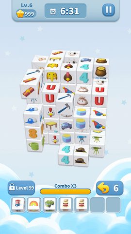 Screenshot 2: Cube Master 3D - Match 3 & Puzzle Game