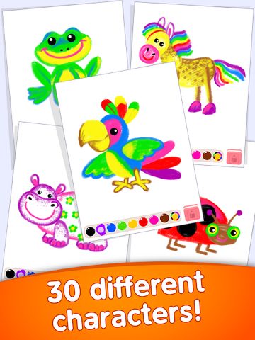 Screenshot 21: Toddler coloring apps for kids! Drawing games!