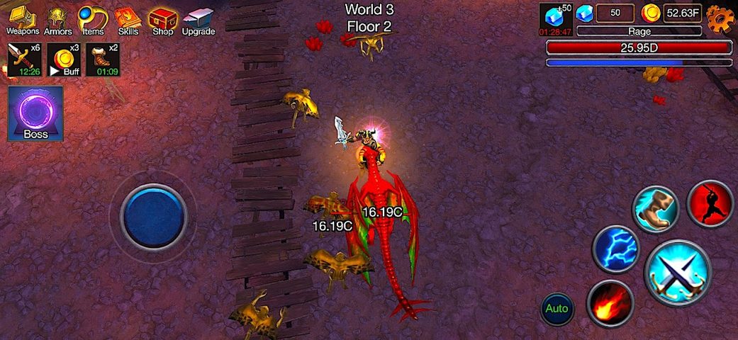 Screenshot 6: Dungeon Clash - 3D Idle RPG |