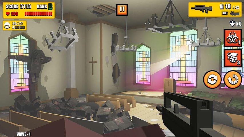 Screenshot 8: Pixel Zombie Hunter