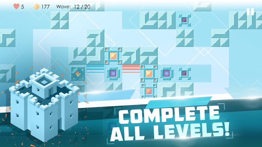 Screenshot 3: Mini TD 2: Relax Tower Defense