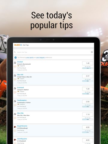 Screenshot 17: OLBG Sports Betting Tips – Football, Racing & more