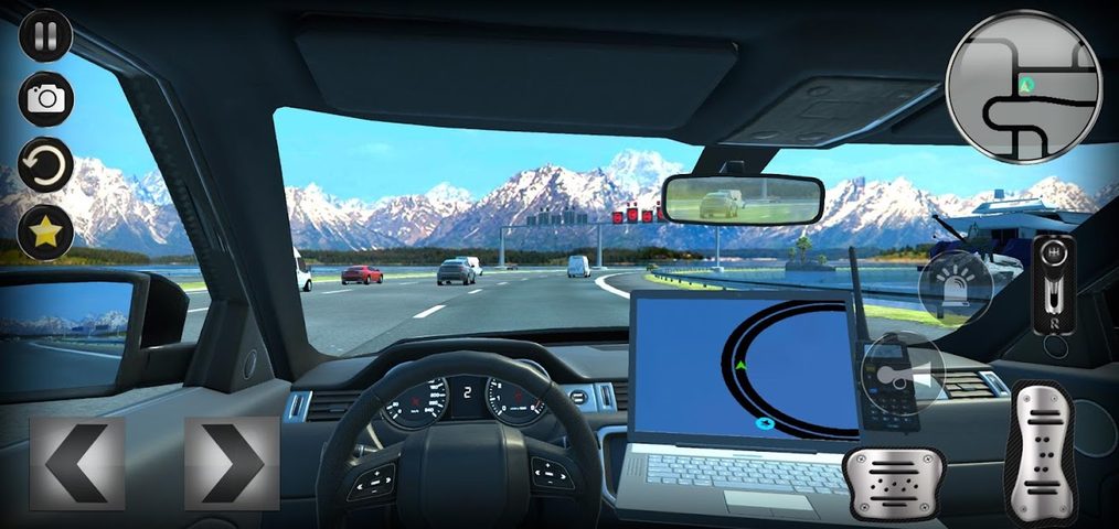 Screenshot 8: Police Car Drift شرطة الهجوله