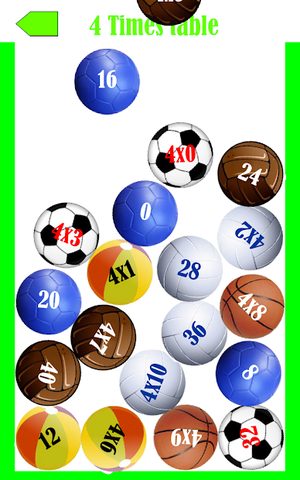 Screenshot 14: Times tables