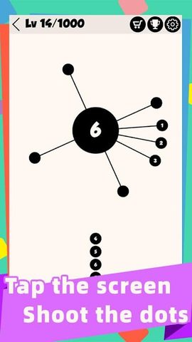 Screenshot 1: Arrow - Now with 1200 levels