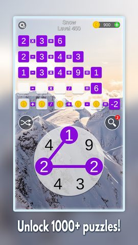 Screenshot 4: Mathscapes: Fun Math Puzzles
