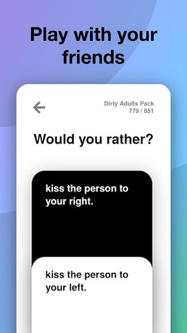 Screenshot 4: Would you Rather? Dirty Adult