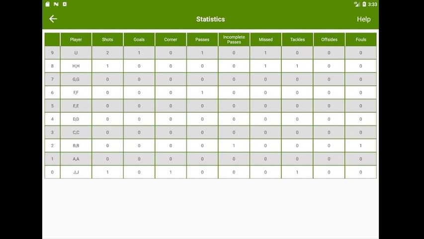 Screenshot 16: iTrackSoccer Stats
