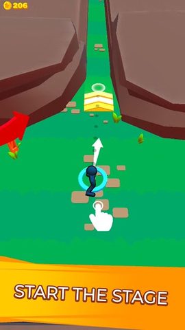 Screenshot 1: Stickman Dash
