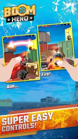 Screenshot 1: Boom Hero: Tactical Combat – 3rd Person Shooter