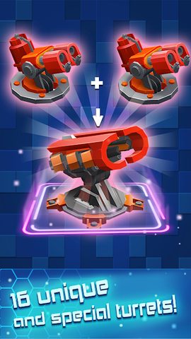 Screenshot 4: Turret Merge Defense