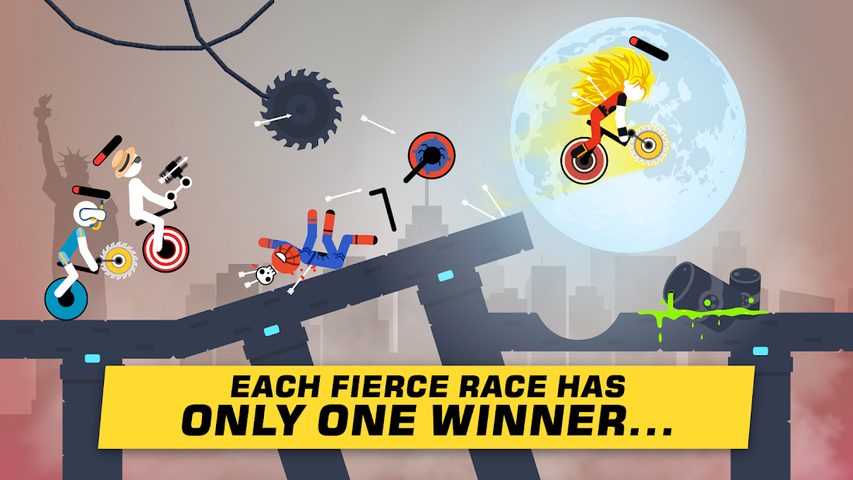 Screenshot 2: Stickman Racing