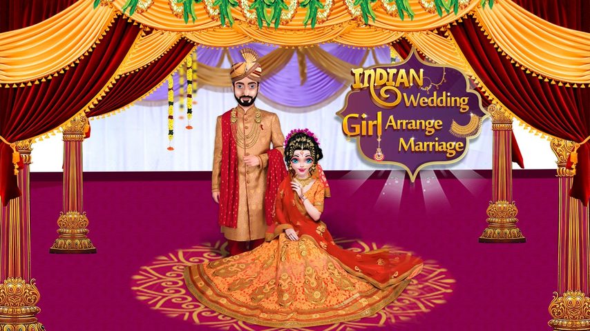 Screenshot 1: Royal Indian Girl Wedding 4+