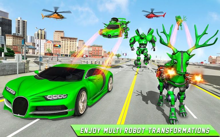 Screenshot 13: Deer Robot Car Game-Robot Game