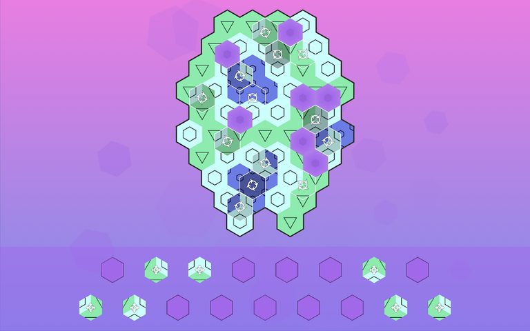 Screenshot 15: Aurora Hex - Pattern Puzzles