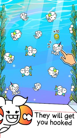 Screenshot 2: Mermaid Evolution: Merge Game