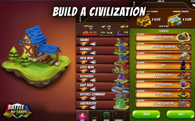 Screenshot 22: Battle of Lands -Pirate Empire