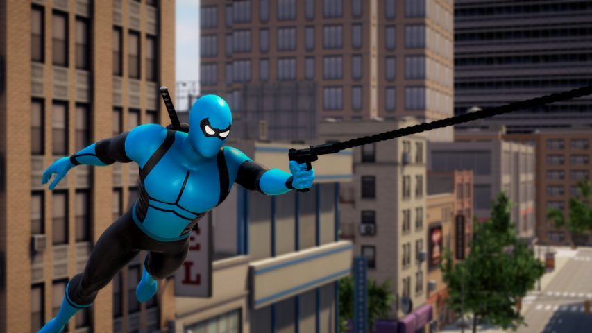 Screenshot 3: Blue Ninja : Superhero Game
