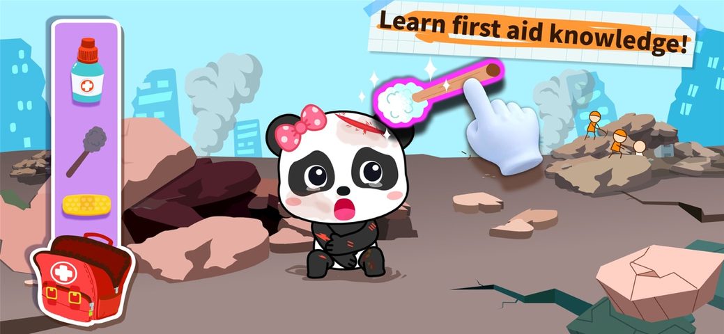 Screenshot 2: Safety & Habits -BabyBus 4+
