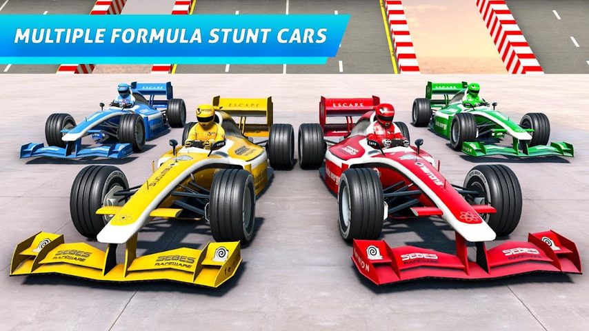 Screenshot 9: Formula Car Racing Stunts Ramp