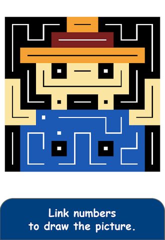 Screenshot 2: CFCross Link-a-Pix colored puzzles